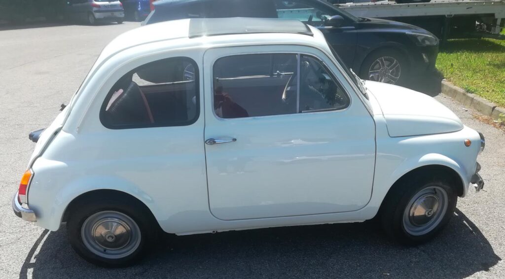 Fiat 500 restauro ultimato