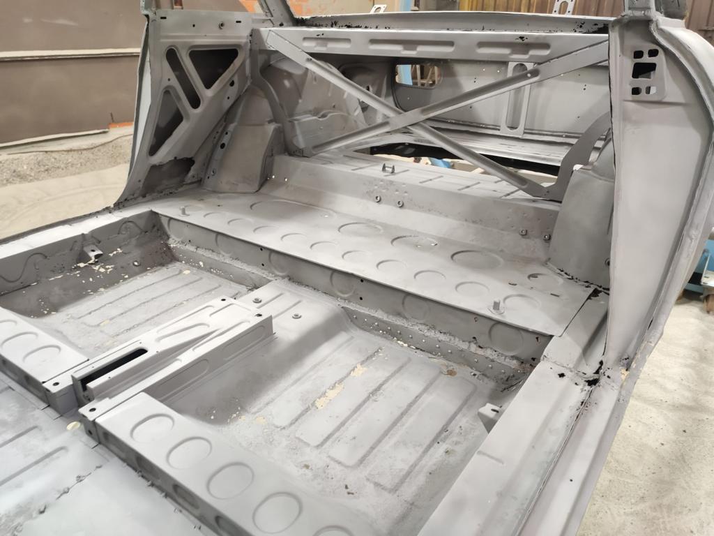 micropallinatura interni restauro lancia fulvia