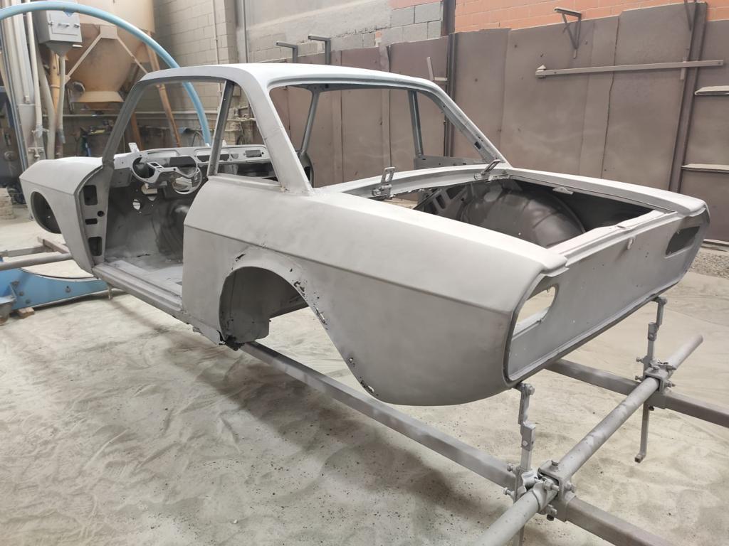 micropallinatura lato guida restauro lancia fulvia coupé