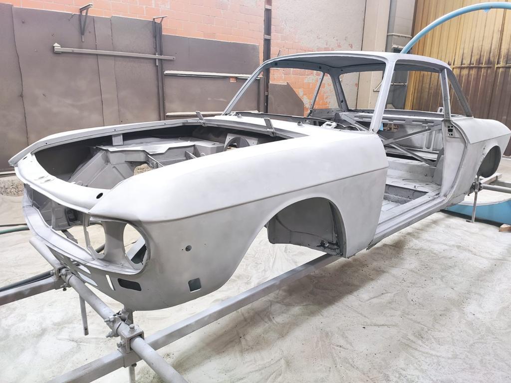 micropallinatura completa restauro lancia fulvia coupé