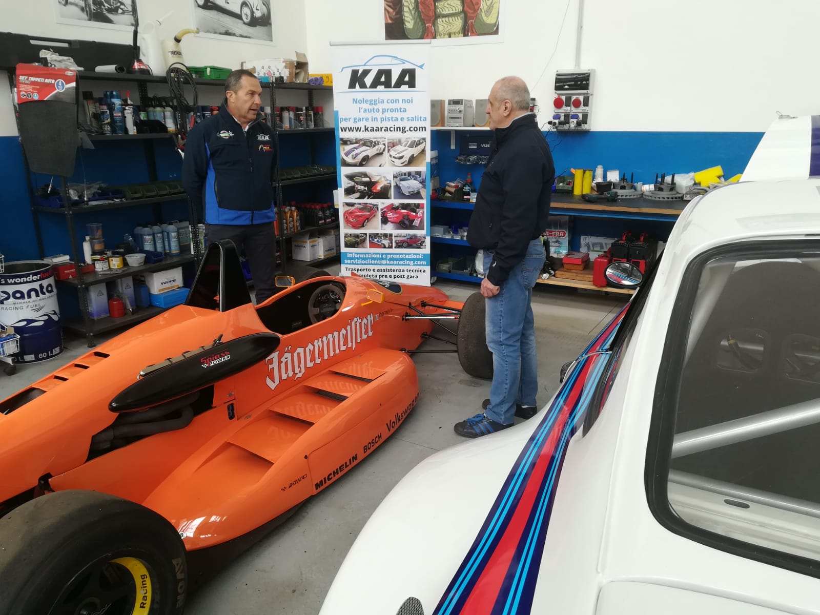 KAA Racing noleggio assistenza trasporto gare pista salita