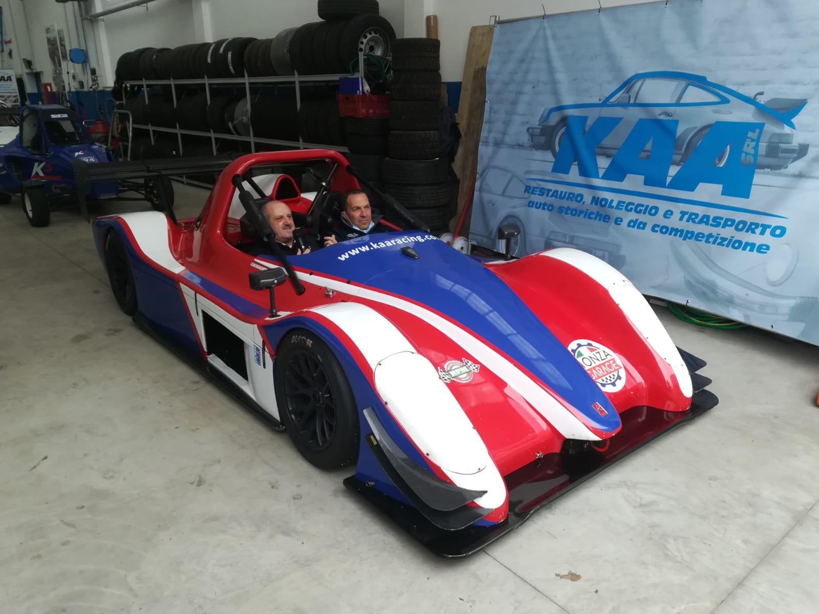 KAA Racing noleggio assistenza trasporto gare pista salita