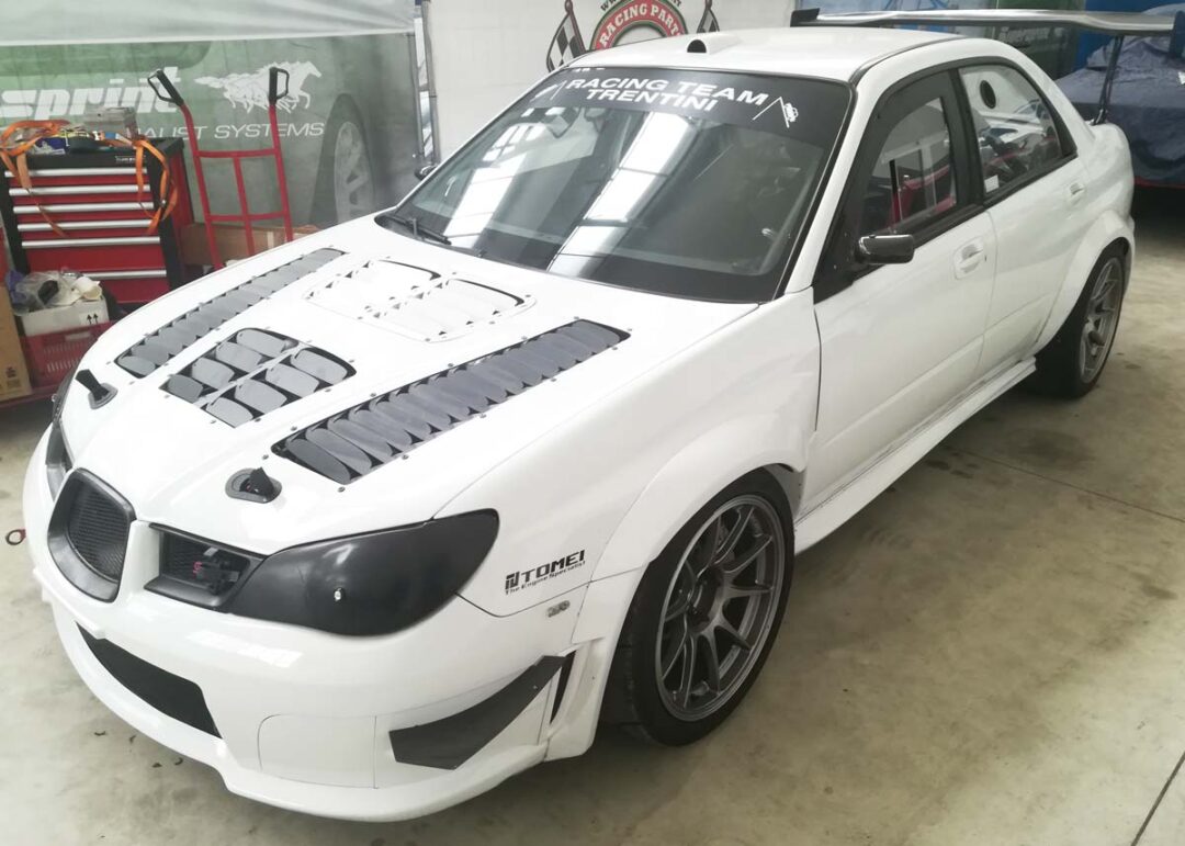 KAA Racing Subaru Impreza noleggio assistenza trasporto gare pista salita