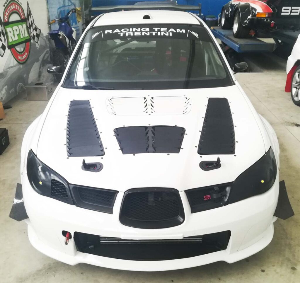 KAA Racing Subaru Impreza noleggio assistenza trasporto gare pista salita
