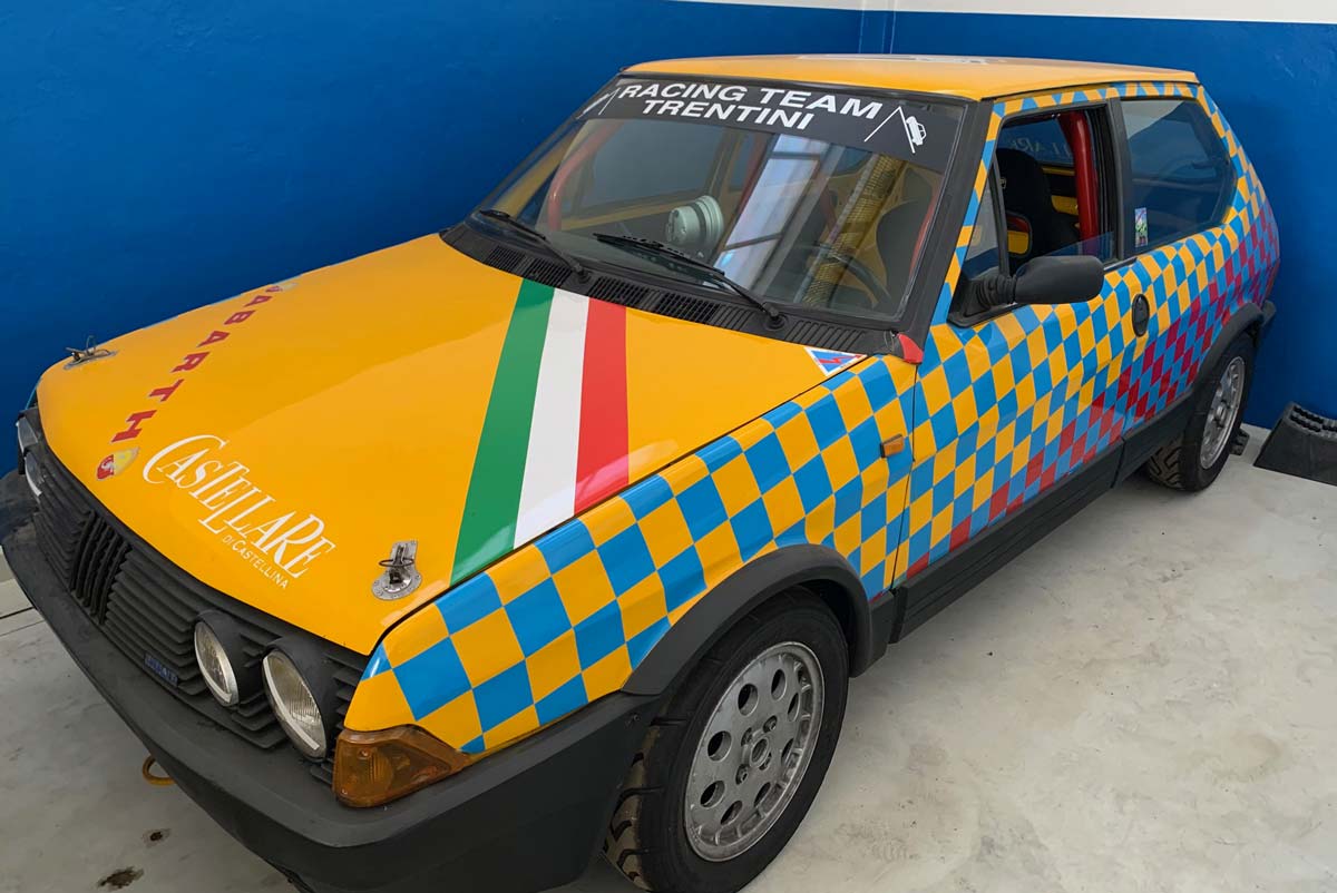 KAA Racing noleggio assistenza trasporto gare pista salita Fiat Ritmo Abarth