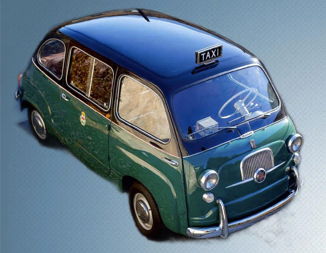 KAA Racing restauro 600 Multipla Taxi