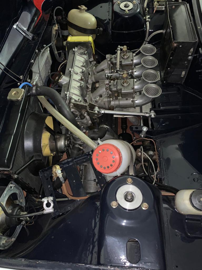 KAA Racing Fiat 128 T.C. motore