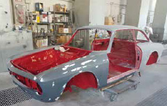 KAA Racing restauro Alfa Romeo GTAm