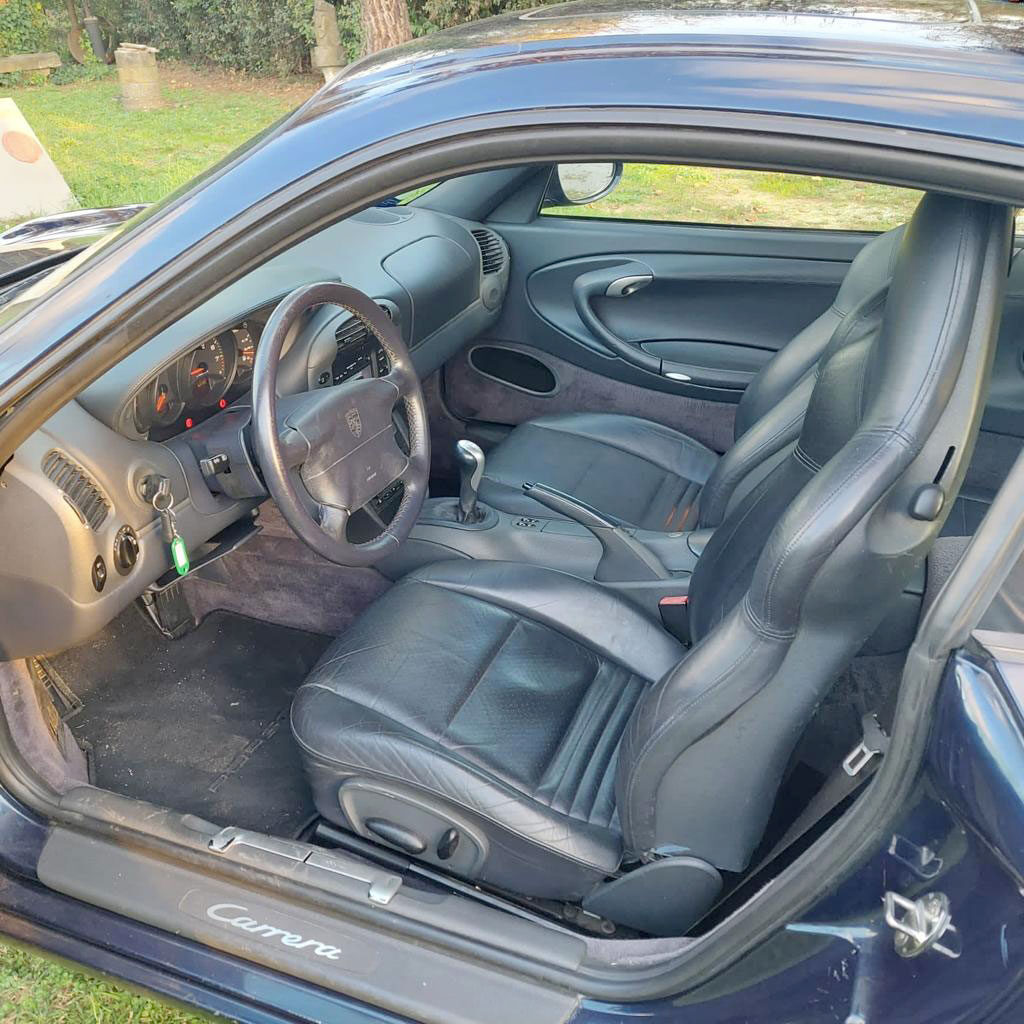 Sedili anatomici Porsche 996 prima serie anno 1998