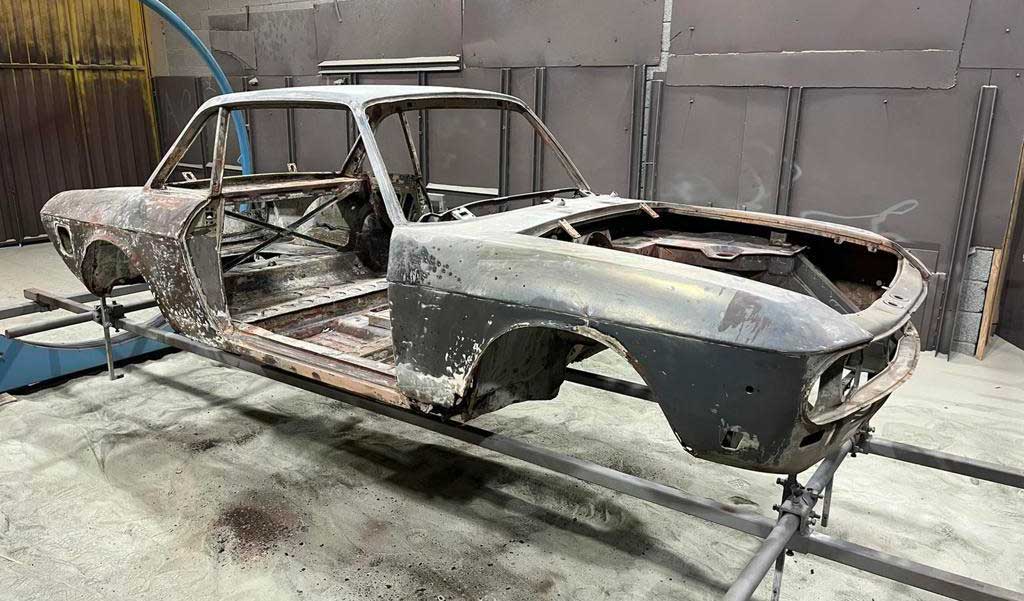 termosverniciatura restauro lancia fulvia