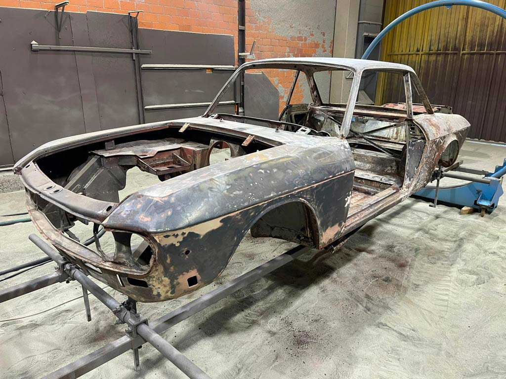 termosverniciatura carrozzeria fulvia coupé