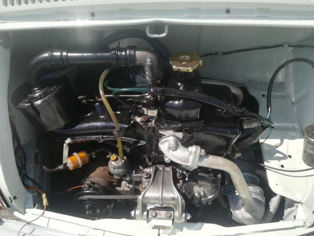 motore rimontato Fiat 500